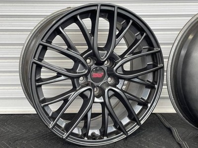 JDM VAB WRX STI 18 Subaru scratches and dirt present 114.3 5-hole Impr (No Tires) - Image 5