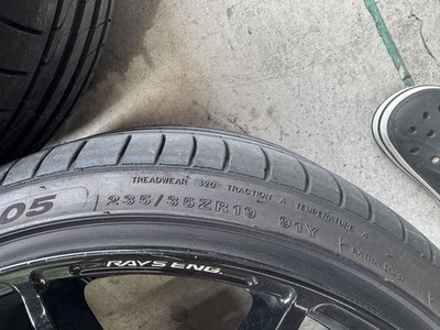 JDM RAYS VOLK RACING G025 19-inch forged wheels 4-piece set PCD 114.3 (No Tires) - Image 8