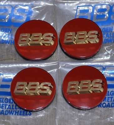 JDM BBS Center Cap 56mm RF LM RG-F RE-L RE-L2 RG-R 56 24 012 red red b (No Tires)