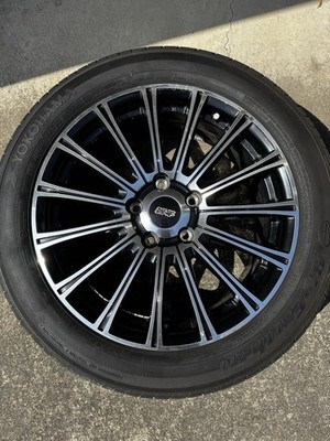 JDM Rare Size Nothing Limited MDA Aluminum Wheels with 17205/55R17 Tir (No Tires) - Image 2