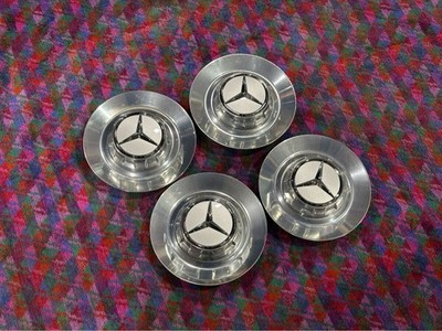 JDM Set of 4 Individual Center Caps Wheel Caps for Mercedes-Benz C63S (No Tires)