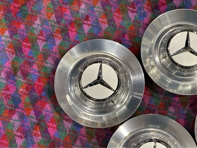 JDM Set of 4 Individual Center Caps Wheel Caps for Mercedes-Benz C63S (No Tires) - Image 3