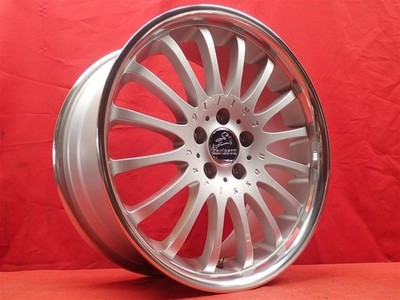 JDM Carlson CR 1/16 Used Aluminum Wheels 4-Wheel Set 8.5/9.5J 19-inch PCD 11 (No Tires) - Image 2