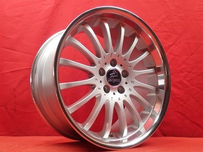 JDM Carlson CR 1/16 Used Aluminum Wheels 4-Wheel Set 8.5/9.5J 19-inch PCD 11 (No Tires) - Image 3