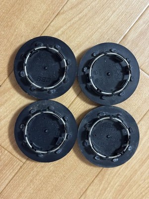 JDM BBS Center Cap 4 Individual Set Black Silver br BBS (No Tires) - Image 6