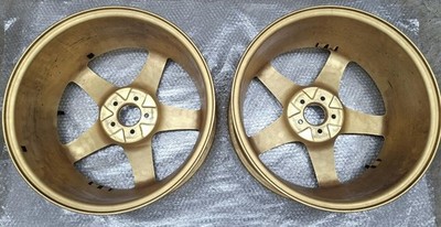 JDM Subaru WRX STi Genuine Option Wheels 2-Wheel Set RAYS RE B51 FORGED MONO (No Tires) - Image 5