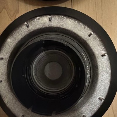 JDM Genuine Mercedes-Benz AMG Wheel Center Caps Set of 4 Individual (No Tires) - Image 4