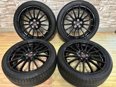 JDM Rare Subaru Genuine STI ENKEI Black 5H100 7J+48 2023 Model 225/40R (No Tires)
