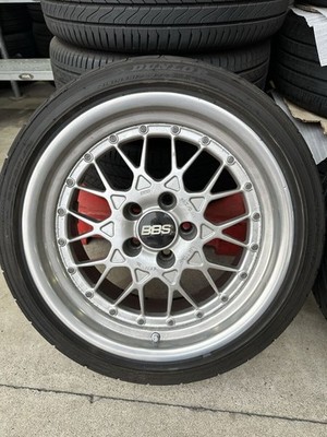 JDM BBS RSII 17114.3 9J ET20 5-hole aluminum wheel 4-Wheel Set consistent R (No Tires)