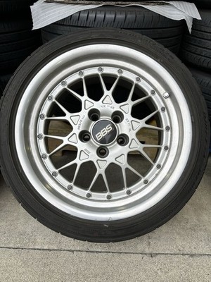 JDM BBS RSII 17114.3 9J ET20 5-hole aluminum wheel 4-Wheel Set consistent R (No Tires) - Image 2