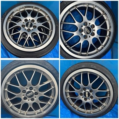 JDM BBS RX206 1818H2x0J +38 PCD120/5H Used 4-Wheel Set BMW 215/40R18 89V XL (No Tires) - Image 2