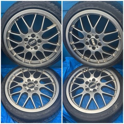 JDM BBS RX206 1818H2x0J +38 PCD120/5H Used 4-Wheel Set BMW 215/40R18 89V XL (No Tires) - Image 3