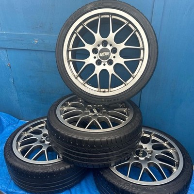 JDM BBS RX206 1818H2x0J +38 PCD120/5H Used 4-Wheel Set BMW 215/40R18 89V XL (No Tires) - Image 4