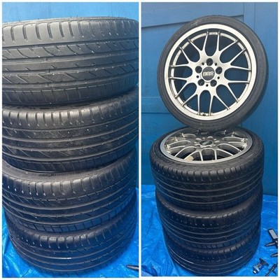 JDM BBS RX206 1818H2x0J +38 PCD120/5H Used 4-Wheel Set BMW 215/40R18 89V XL (No Tires) - Image 5