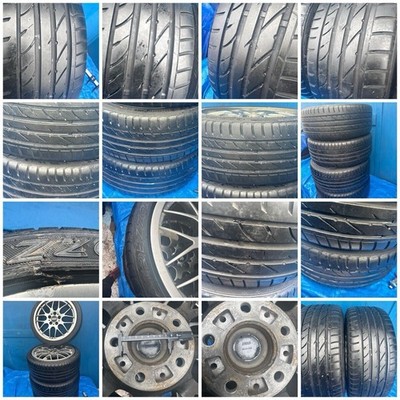JDM BBS RX206 1818H2x0J +38 PCD120/5H Used 4-Wheel Set BMW 215/40R18 89V XL (No Tires) - Image 6