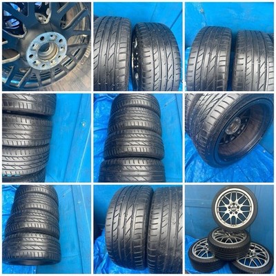 JDM BBS RX206 1818H2x0J +38 PCD120/5H Used 4-Wheel Set BMW 215/40R18 89V XL (No Tires) - Image 7