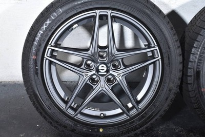 JDM OZ SPARCO RECORD 17-inchPCD112 7.5J +27Dunlop Winter Maxx 03225/50 (No Tires) - Image 2