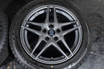 JDM OZ SPARCO RECORD 17-inchPCD112 7.5J +27Dunlop Winter Maxx 03225/50 (No Tires) - Image 5