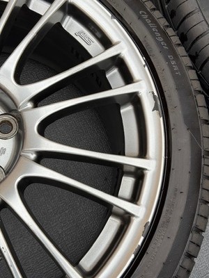 JDM Subaru Impreza GRB WRX STI Genuine Option BBS RV739 forginglightwe (No Tires) - Image 3