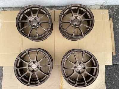JDM Size RAYS ZE40 Bronze 16x7J +31 4H PCD100 4-piece set Used Suitable (No Tires)