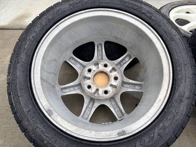JDM RareEK9 Civic Type R Genuine Wheels ENKEI 15x6J +50 PCD114.3 5H 4Bo (No Tires) - Image 6