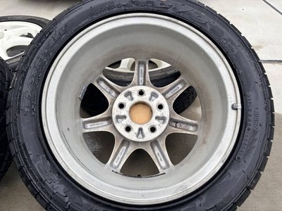 JDM RareEK9 Civic Type R Genuine Wheels ENKEI 15x6J +50 PCD114.3 5H 4Bo (No Tires) - Image 7