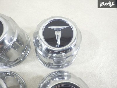 JDM Rare Store Listing Old Car Toyota Wheel Center Cap 4 Individual Ou (No Tires) - Image 5