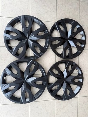 JDM 60 Prius Wheel Caps Set of 4 Black (No Tires)