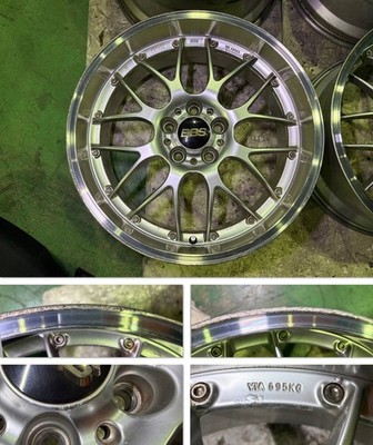 JDM Lightweight forged BBS RS-GT RSGT 19RS922H 8.5J +15 RS947H 9.5J +2 (No Tires) - Image 2