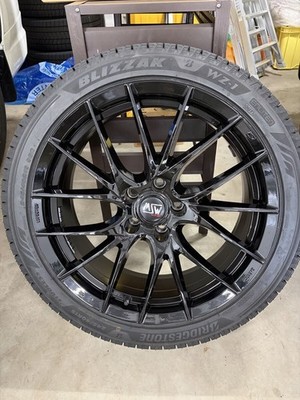 JDM MSW by OZ Racing 19-inch wheels with Bridgestone Zack WZ-1 245/40R (No Tires)