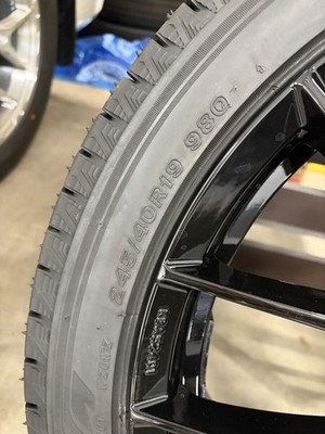 JDM MSW by OZ Racing 19-inch wheels with Bridgestone Zack WZ-1 245/40R (No Tires) - Image 5