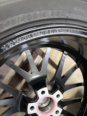 JDM MSW by OZ Racing 19-inch wheels with Bridgestone Zack WZ-1 245/40R (No Tires) - Image 10