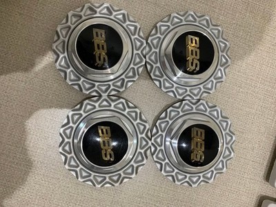 JDM Rare BBS center cap waffle full plate 4 individual set (No Tires)