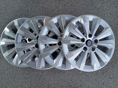 JDM New Losange Renault Genuine Wheel Caps Set of 4 (No Tires) - Image 2
