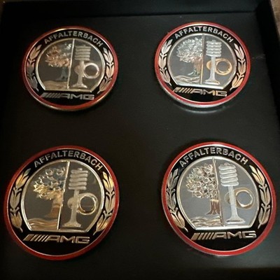 JDM Mercedes-AMG Genuine AFFALTERBACH Wheel Caps Set of 4 Individual (No Tires) - Image 2