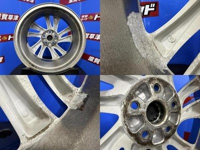 JDM Subaru Levorg genuine 18-inch used aluminum wheels 5-hole PCD 114. (No Tires) - Image 9