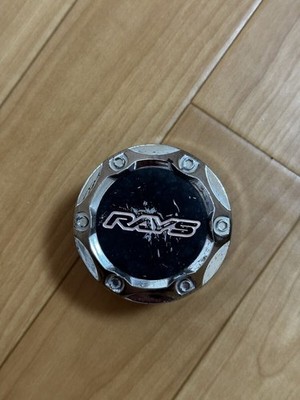 JDM RAYS Rays Center Cap 4 Individual Set Carbon Fiber Look br RAYS (No Tires) - Image 4