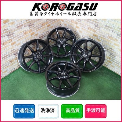JDM Genuine Mazda Roadster 16-inch aluminum wheels 6.5J +45 4H100. Fit (No Tires)