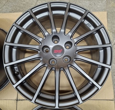JDM Subaru WRX STI Genuine Option 18-inch Wheels 4-Wheel Set 8.5J for Levorg (No Tires) - Image 5