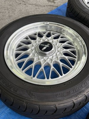 JDM RX-7/FC3S Genuine BBS Mesh Wheels 15-inch 4-Wheel Set with Tires D (No Tires) - Image 5
