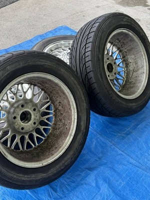 JDM RX-7/FC3S Genuine BBS Mesh Wheels 15-inch 4-Wheel Set with Tires D (No Tires) - Image 7