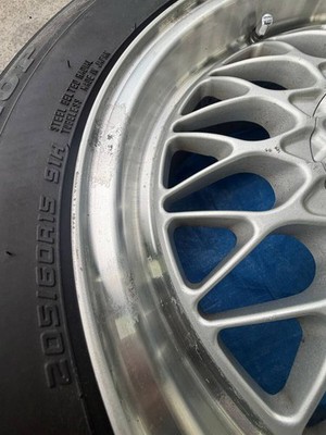 JDM RX-7/FC3S Genuine BBS Mesh Wheels 15-inch 4-Wheel Set with Tires D (No Tires) - Image 8