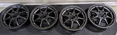 JDM Rays RAYS CE28N 14-5J+45 4H-100 4-Wheel Set 2025 model Used No scratches (No Tires)