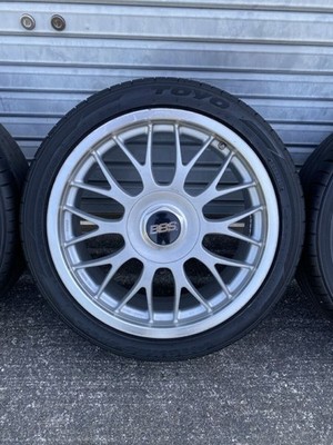 JDM BBS RG239 4-hole PCD100 & 114.3 7J +45 Rare 205/45R17 br BBS (No Tires) - Image 4