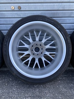 JDM BBS RG239 4-hole PCD100 & 114.3 7J +45 Rare 205/45R17 br BBS (No Tires) - Image 8