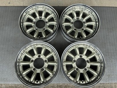 JDM Rare Enkei Decem 10 wheels for Jimny Sierra etc. 15x6J 5/139.7 (No Tires)