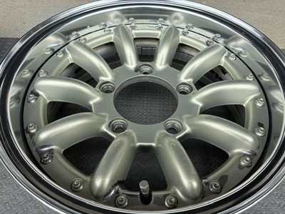 JDM Rare Enkei Decem 10 wheels for Jimny Sierra etc. 15x6J 5/139.7 (No Tires) - Image 2