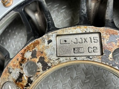 JDM Rare Enkei Decem 10 wheels for Jimny Sierra etc. 15x6J 5/139.7 (No Tires) - Image 9