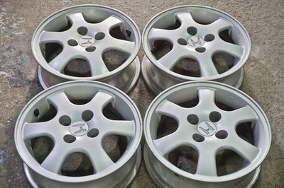 JDM Rare discontinued Honda GA3 logo genuine TS 14in 5J +35 PCD100 sui (No Tires)