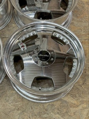 JDM RareWORK Euroline DH 20x8.5J +45 PCD114.3 5-hole 5H Chrome Deep Rim (No Tires) - Image 5